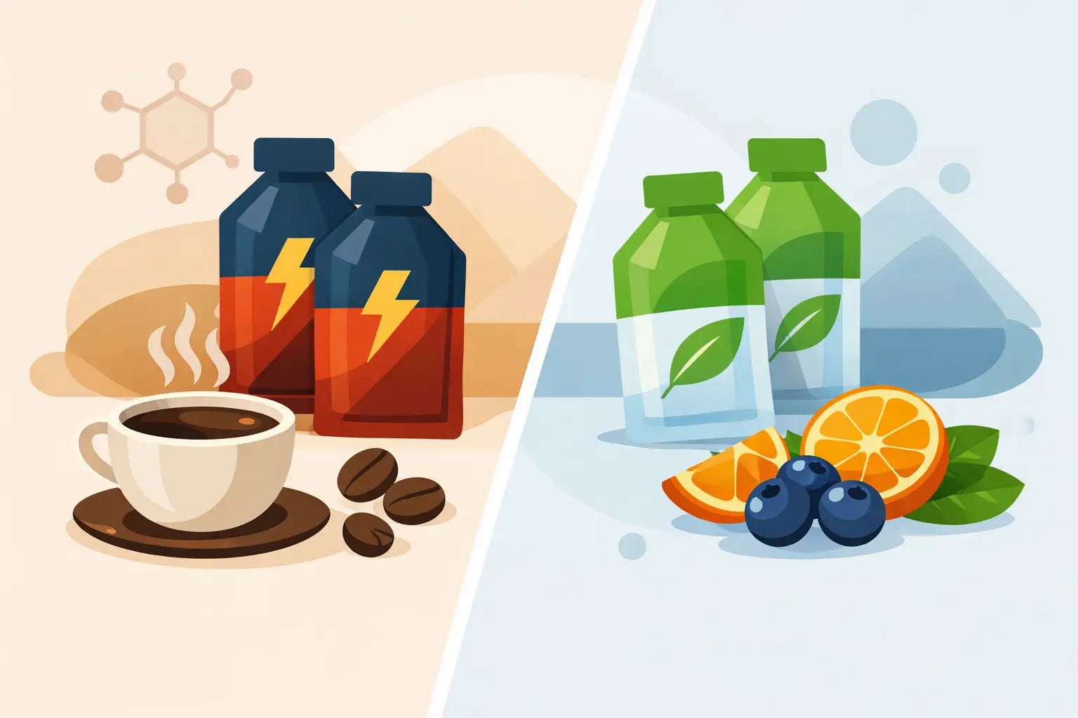 Caffeinated Gels vs Noncaffeinated Gels